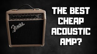 Video thumbnail for Fender Acoustasonic 15 - Best Cheap Acoustic Amp? Review & Sound Demo by Best Guitars Now