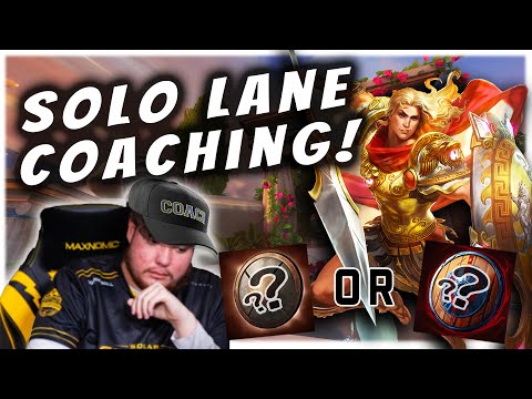 COACHING MY VIEWERS IN SMITE: HOW TO PLAY ACHILLES! (Episode 1)