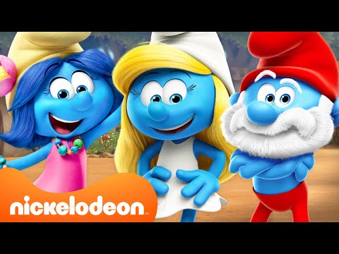 2 HOURS of Smurfs 🔵 | @Nicktoons