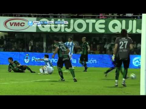 Gol de González. Rafaela 2 San Martín 1. Fecha 12. Torneo Final 2013. FPT