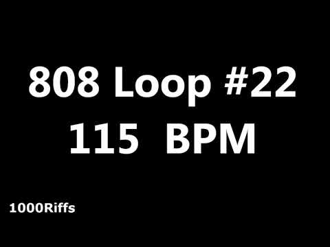 808 Loop Beat # 22 : 115 BPM : Beats Per Minute