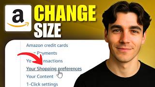 How To Change Your Size On Amazon (Tutorial 2026)