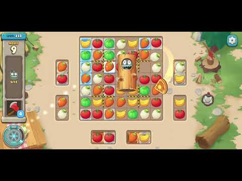 We Bare Bears Match3 Repairs Level 223 - No Boosters