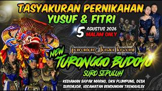Download lagu Live Streaming Tasyakuran Pernikahan Mas Yusuf Dan Mbak Fitri Bersama  Jaranan Turonggo Budoyo mp3