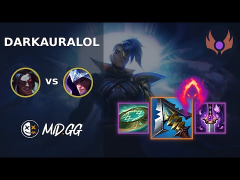 MID.GG: [ DarkAuraLOL ] Kayn JUNGLE vs Talon | EUW MASTER | LOL Season 2025