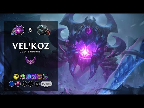 Vel'Koz Support vs Senna - EUW Master Patch 12.19