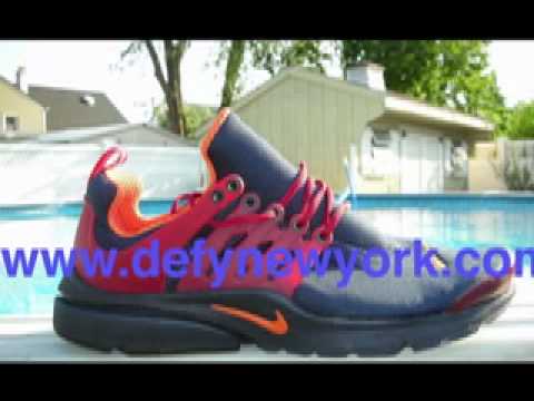 Nike Air Presto ID 2004 Navy Blue/Orange/Burgandy