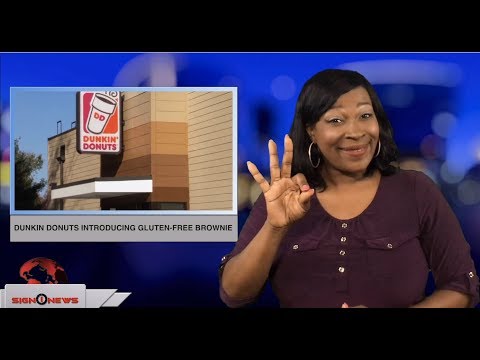 Dunkin’ Donuts introducing gluten-free brownie (ASL - 7.30.18)