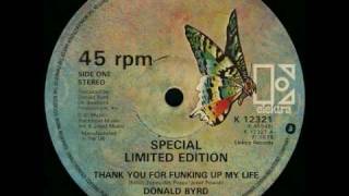 Donald Byrd - Thank you for funking up my life (12 inch)