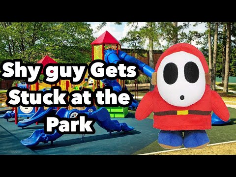 Shy Guy gets stuck at the park!