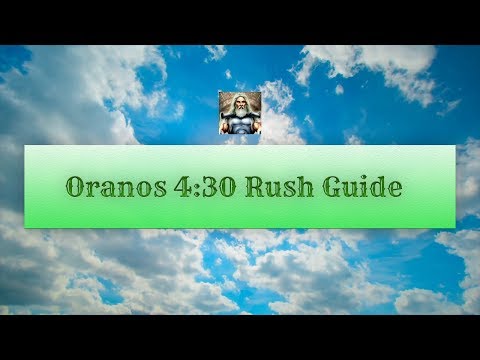 Oranos 4:30 Rush Strategy [Age of Mythology]