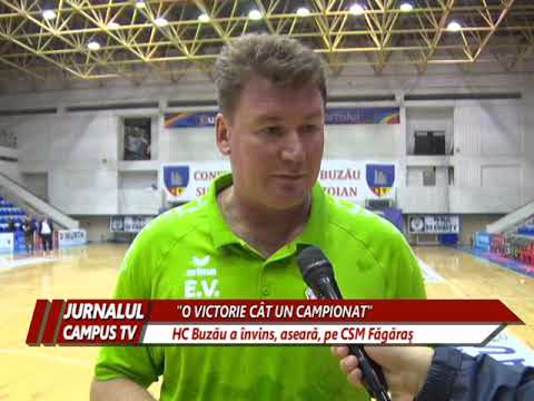 HC BUZAU VICTORIE CU CSM FAGARAS