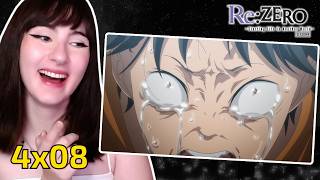 REACT RE:ZERO 4x08 - Quem É Você?