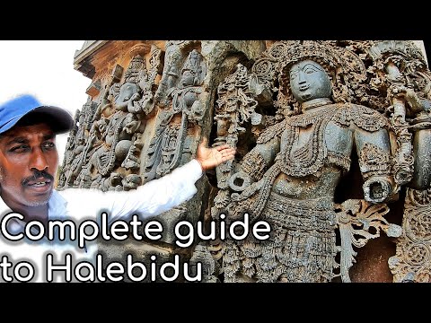 Halebidu Hoysalesvara Temple UNESCO World Heritage wth guide Hassan Karnataka Hoysala Temple Tourism