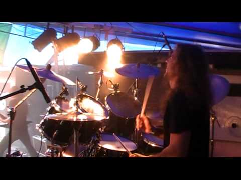 Devious drummer Frank Schilperoort - Drum Cam - False Identity at Stonehenge 2010 (NL)