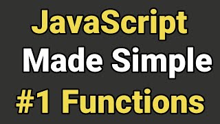Download the video "Functions | Javascript tutorial"