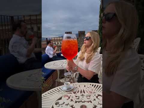 First drink @ Restaurant after the Pandemic #shorts #spritz