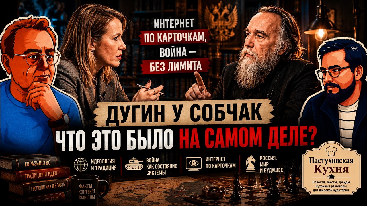 Дугин у Собчак: что это было на самом деле? Пастуховская Кухня - Тексты