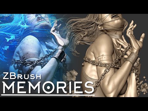 Memories - Zbrush timelapse