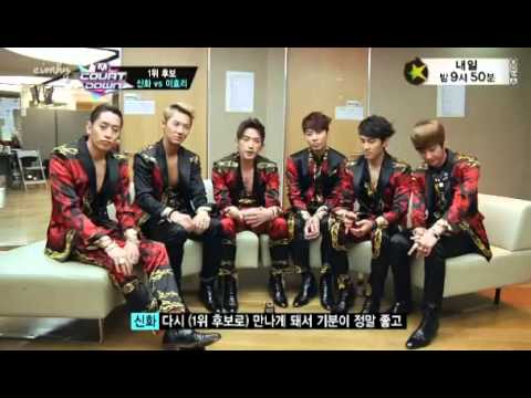 130530 No 1 Nominee Shinhwa vs Lee Hyori clip