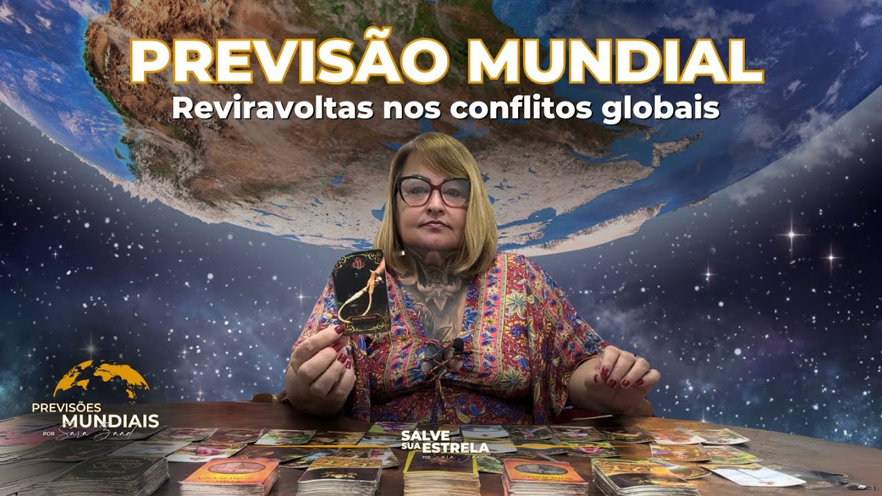 Previsão Mundial, reviravoltas nos conflitos globais! TENSÃO!
