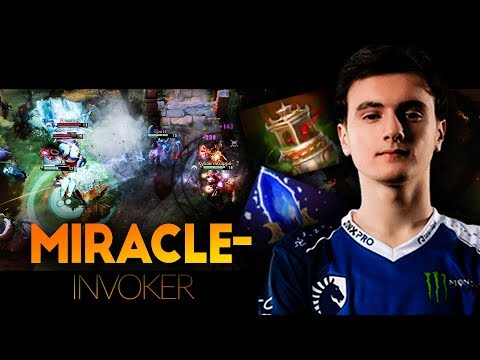 Miracle- Invoker - QUAS WEX Style PRACTICE For TI8 - Dota 2 Invoker