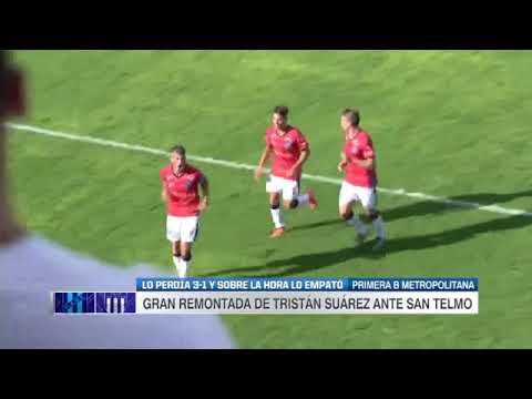 San Telmo 3-3 Tristán Suárez - Primera B - Fecha 22