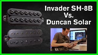 Video thumbnail for Seymour Duncan Invader vs Solar - Bridge pickup comparison by AleArzMusic