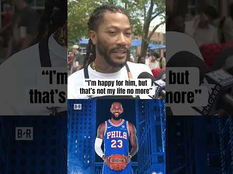 D-Rose on LeBron signing with Sixers 😅 (via devankaney/IG, @FOX32Chicago)