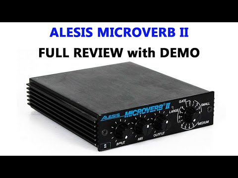 Alesis MicroVerb 2 | Guitar Maniacs | Reverb