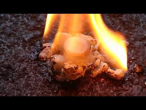 Experimente mit feuer