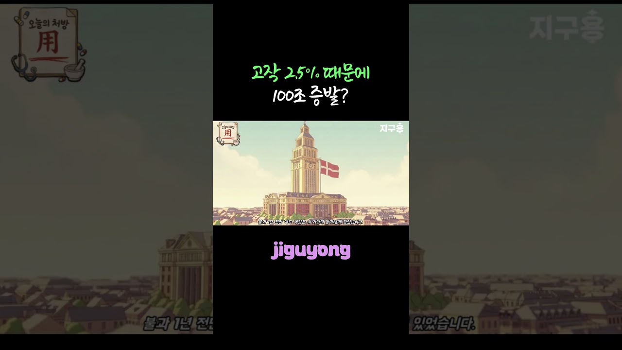 고작 2.5% 때문에 100조 증발?