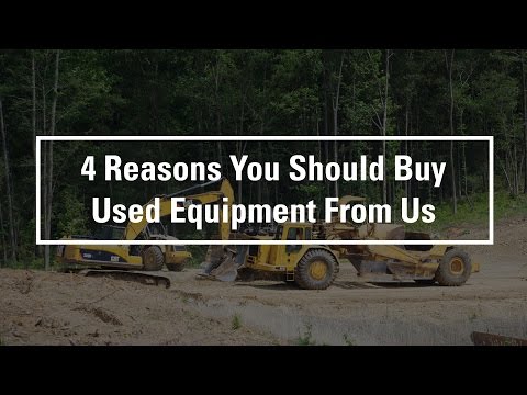 Top Reasons To Buy Used Construction Equipment at Carolina Cat
