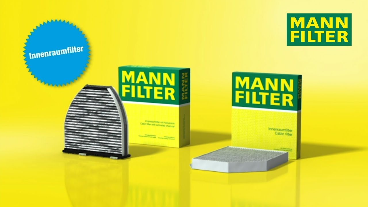 Wie funktionieren Innenraumfilter? Eine Produktanimation von MANN-FILTER