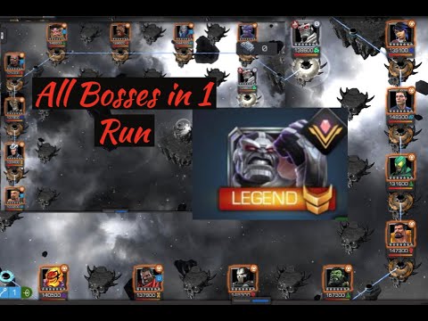 All 17 Eternity of Pain Bosses in 1 Run with 1 Champ