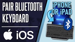 How to Connect Bluetooth Keyboard to iPhone or iPad (iOS)