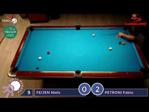 BECUE Dark Matter Jump Cue   Fabio Petroni vs Niels Feijen