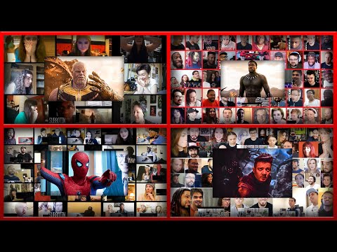 All Reactions Mashups of Marvel (2013-2019) || Avengers Endgame, Black Panther, Iron Man, Thor