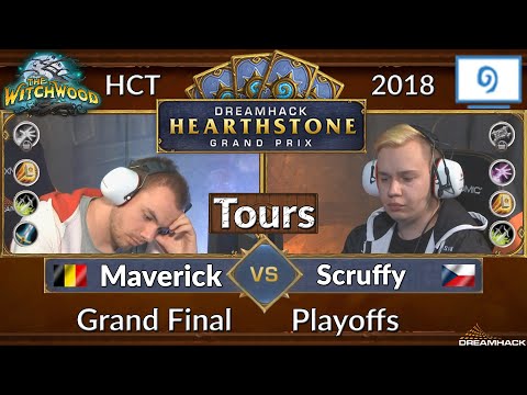 Dreamhack Tours Hearthstone Tour Stop Finals: Maverick vs Scruffy - 2018 Day 3 Playoff Grand Final