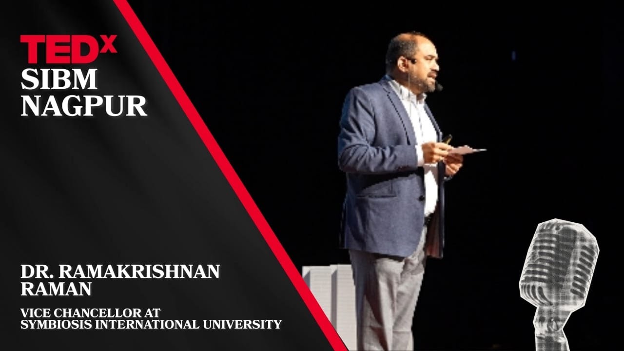Boundaries,Not Balance:How AI Supports Work-Life Balance | Dr. Ramakrishnan Raman | TEDxSIBM Nagpur