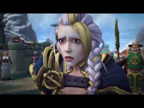 WoW BFA: ALL Jaina Proudmoore Cinematics in Battle for Azeroth (Nightmare, Kul Tiras, Visions)