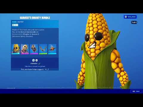 *NEW* Leaked Harvest Bounty Bundle Showcase - Fortnite Battle Royale