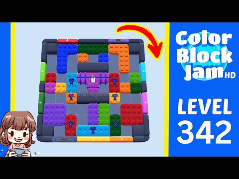 Color Block Jam Level 342 Solution Walkthrough