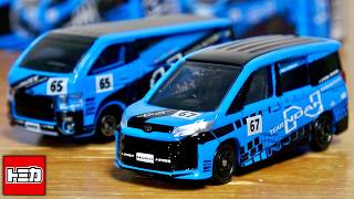 このノアはヤバい！めちゃくちゃ再販を希望します！限定トミカ トヨタ車体 TEAM NOAH ハイエースに勝るとも劣らない素晴らしいデザインでクオリティも高い一台になってます☆