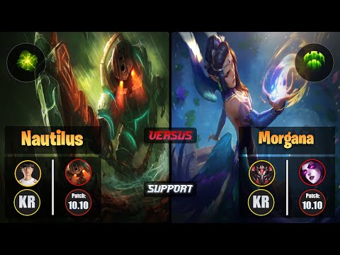 Effort NAUTILUS (Support) [Aftershock] VS MORGANA - Grandmaster KR Patch 10.10