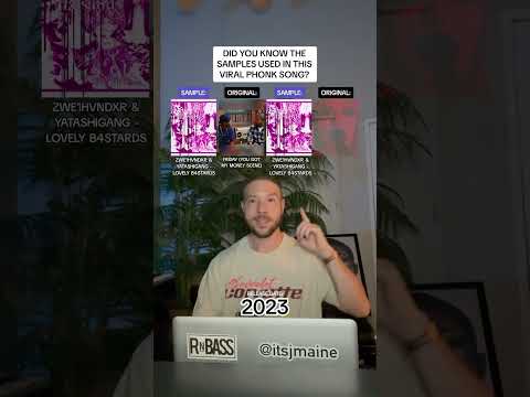 The Samples They Used In This Phonk Song ZWETHVNDXR & yatashigang “Lovely B4stards” #shorts #phonk