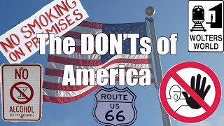 Visit America - The DON&#39;Ts of Visiting The USA