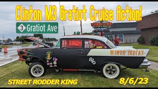 Clinton M3 Gratiot Cruise Action!