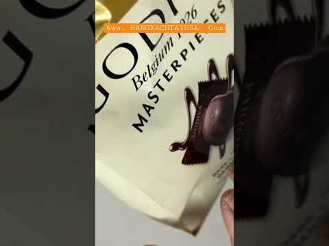 Godiva Masterpieces, Dark Chocolate Ganache Hearts, Set of 6, 4.9 oz. each