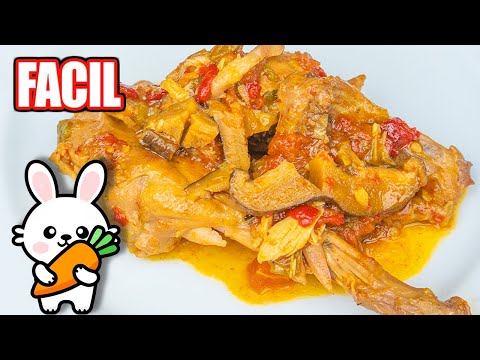 ✅ Receta CONEJO GUISADO TRADICIONAL 🐰 TIERNO y JUGOSO 😍